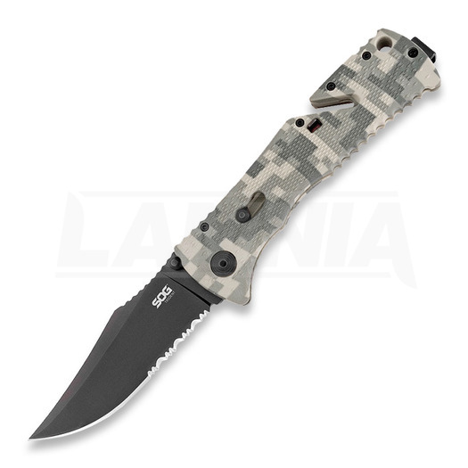 Saliekams nazis SOG Trident A/O TiNi Clip SOGTF10BX