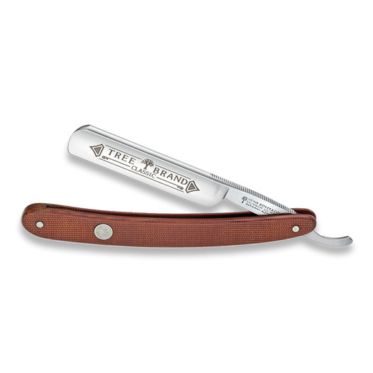 Lâmina direita Böker Treebrand Canvas Micarta, marrom 140526