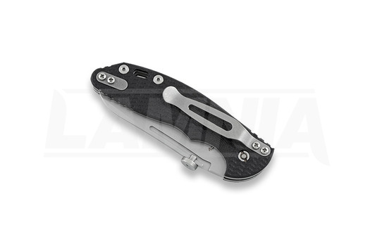 Hinderer XM Slippy Sheepsfoot összecsukható kés, fekete