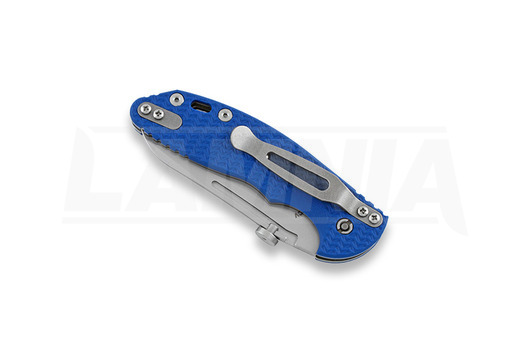 Hinderer XM Slippy Sheepsfoot összecsukható kés, kék