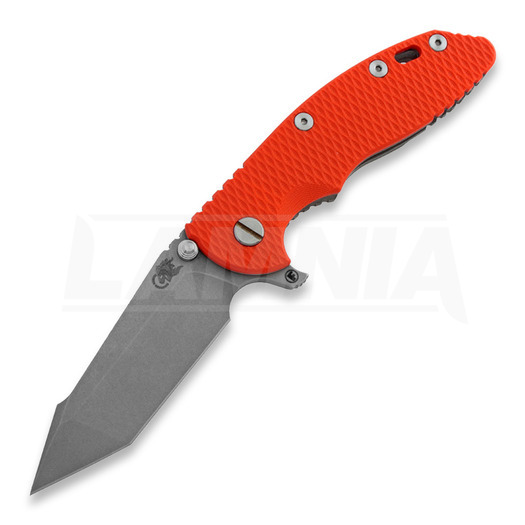 Πτυσσόμενο μαχαίρι Hinderer XM-18 3.5 Fatty Harpoon Tanto, working finish, πορτοκαλί