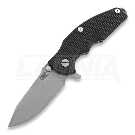 Πτυσσόμενο μαχαίρι Hinderer Jurassic Spearpoint, working finish, μαύρο