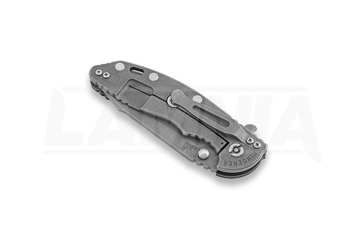 Hinderer XM-18 3.5 Fatty Harpoon Tanto összecsukható kés, working finish, black F