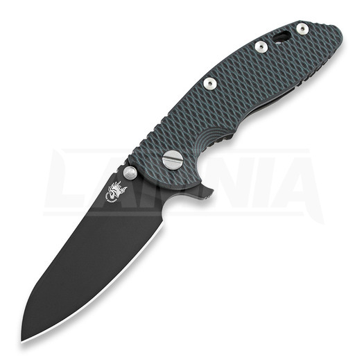 Hinderer XM-18 3.5 Gen4 Sheepsfoot DLC összecsukható kés, green/black