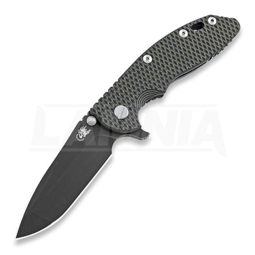 Hinderer XM-18 3.5 Gen5 Spanto DLC összecsukható kés, od green/black