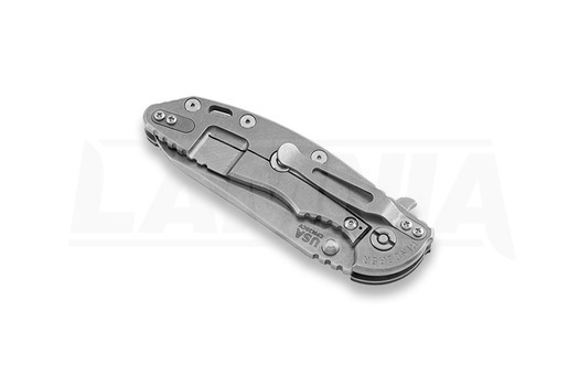 Nóż składany Hinderer XM-18 3.5 Gen5 Sheepsfoot, stonewashed, od green/black