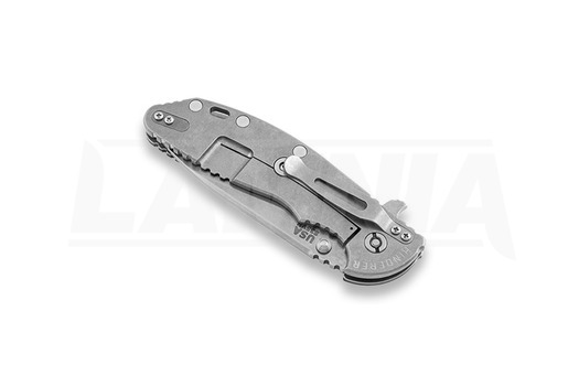 Hinderer XM-24 Skinny Slicer foldekniv, stonewash, od green