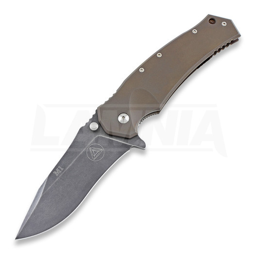 Fox Knives M1 Bronze Titanium Frame Lock kääntöveitsi