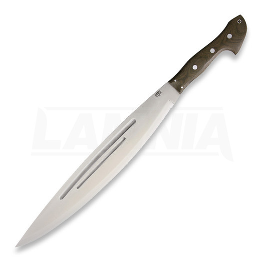 Cuțit Bark River Barong Black Canvas Micarta