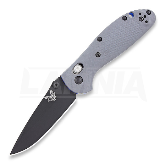 Skladací nôž Benchmade Mini-Griptilian G10, tlačidlo