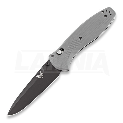 Benchmade Barrage foldekniv, Gray G-10