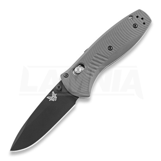 Benchmade Mini Barrage Gray G-10 kääntöveitsi