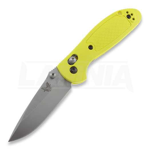 Skladací nôž Benchmade Mini-Griptilian, tlačidlo