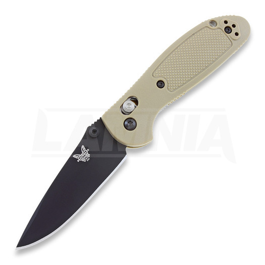 Skladací nôž Benchmade Mini-Griptilian, tlačidlo