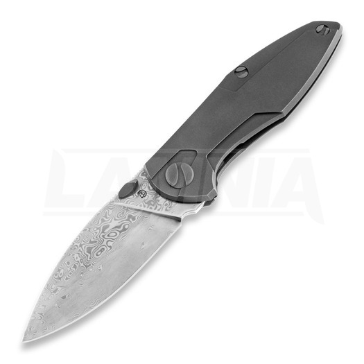 Nóż składany Cheburkov Tukan Damascus Titanium