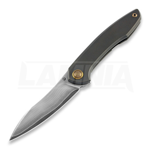 Cheburkov Russkiy Laminate Bronze Titanium foldekniv