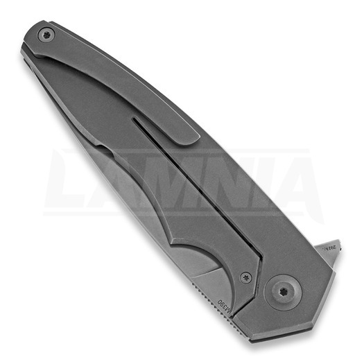 Cheburkov Kasatka M390 Titainum foldekniv, Carbon Fibre Inlay