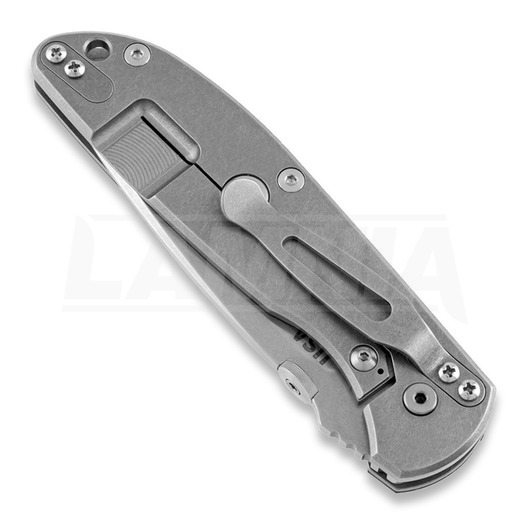 Складной нож Hinderer Firetac Spearpoint, stonewashed, чёрный