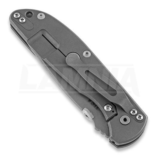 Hinderer Firetac Spearpoint fällkniv, working finish, svart