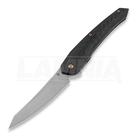 Cheburkov Cobra M390 foldekniv, carbon fibre