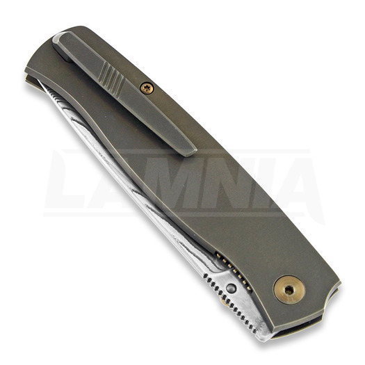 Складной нож Cheburkov Strizh small Laminate, Bronze Titanium