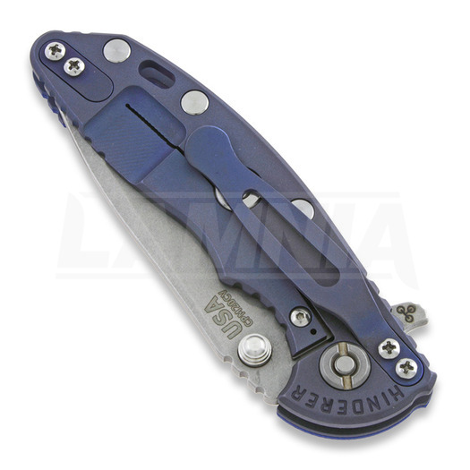 Briceag Hinderer XM-18 3.0 Gen 4 Spanto, battle blue, albastru