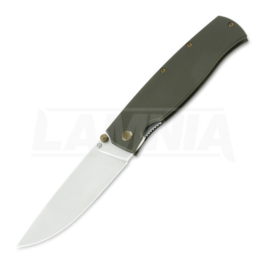 Cheburkov Strizh large M390 Bronze Titanium foldekniv