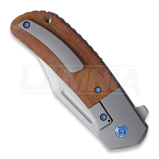 Nóż składany Pena Knives X Series Lannys Clip Brown