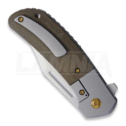 Nóż składany Pena Knives X Series Lannys Clip Green