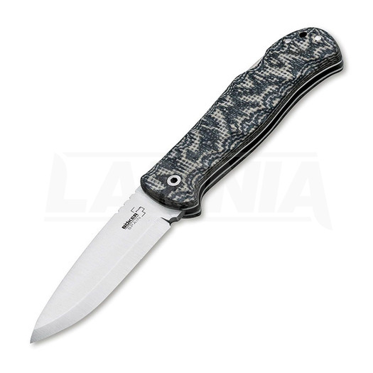 Coltello pieghevole Böker Plus Spain Bushcraft Folder Granito 01BO380