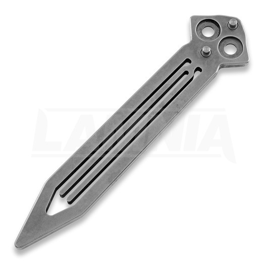 Maxace Pelican Tanto butterfly knife, blue