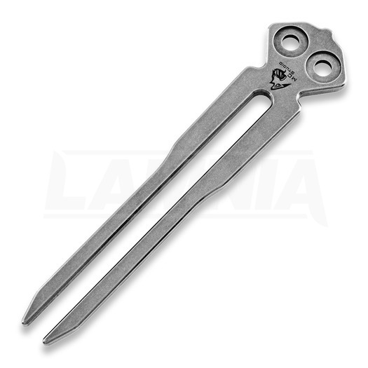 Maxace Banshee Tanto butterfly knife, satin, white