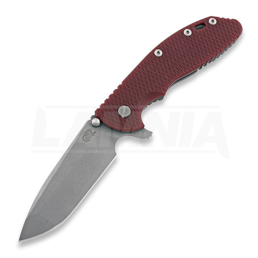 Πτυσσόμενο μαχαίρι Hinderer XM-24 4.0 Tri-Way Spanto, working finish, κόκκινο