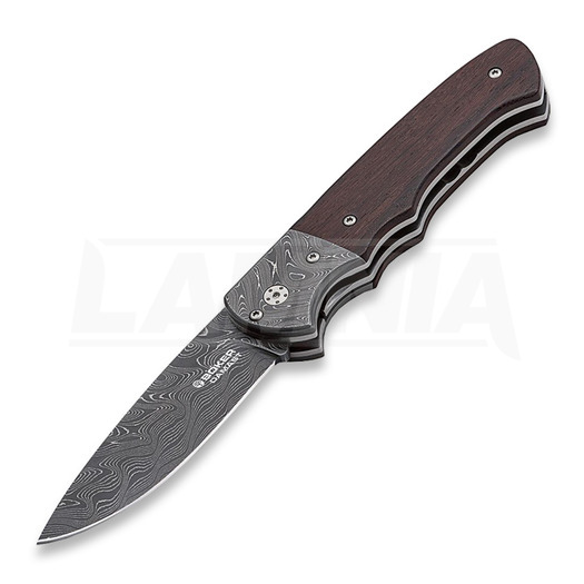 Πτυσσόμενο μαχαίρι Böker Titan Hunter Wood Damascus 110170DAM