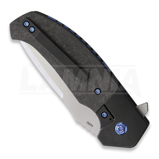 Pena Knives Mini Diesel Carbon Fiber fällkniv, satin