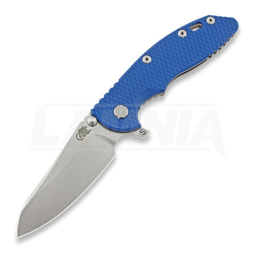 Πτυσσόμενο μαχαίρι Hinderer XM-18 3.5 Skinny Sheepsfoot, stonewash, μπλε