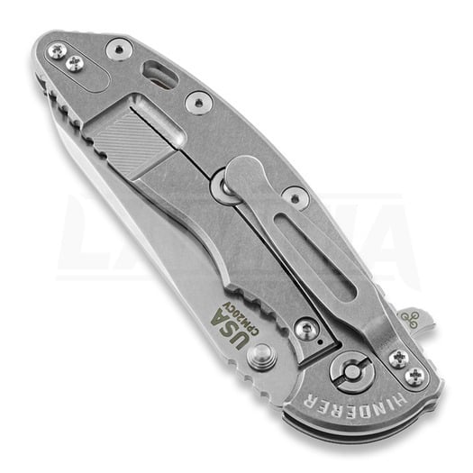 Saliekams nazis Hinderer XM-18 3.5 Skinny Sheepsfoot, stonewash, fde