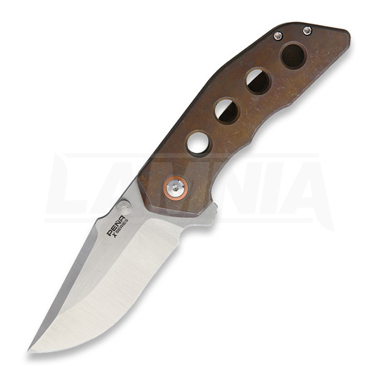 Складний ніж Pena Knives Rhino flipper, bronze