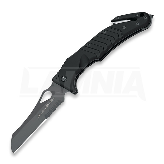 Nóż składany Fox Knives A.S.L.R, czarny FX-ALSR-SFM