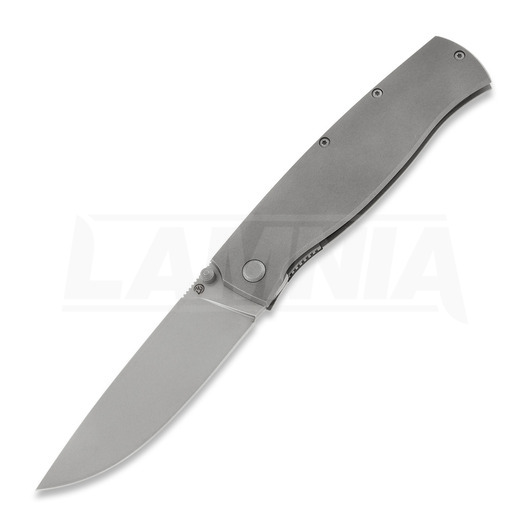 Cheburkov Strizh large CPM S60V Titanium foldekniv