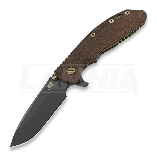 Hinderer XM-24 4.0 Tri-Way Spearpoint vintage fällkniv, smoot walnut