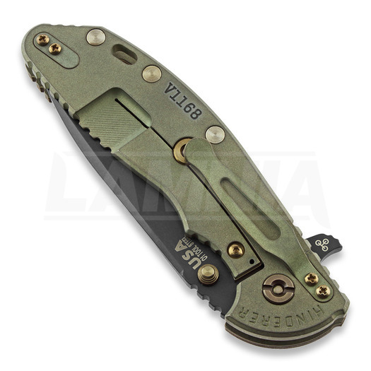 Hinderer XM-24 4.0 Tri-Way Spearpoint vintage foldekniv, smoot walnut