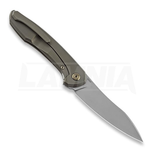 Zavírací nůž Cheburkov Mini Russkiy M390, Bronzed Titanium