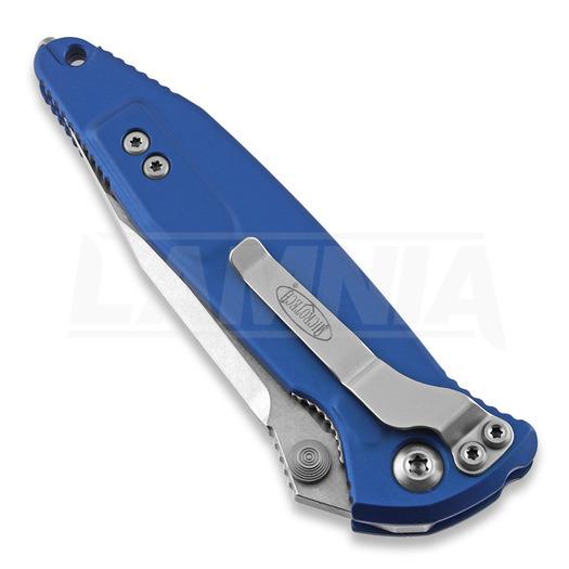 Skladací nôž Microtech Socom Elite S/E-M Stonewash, modrá 160-10BL