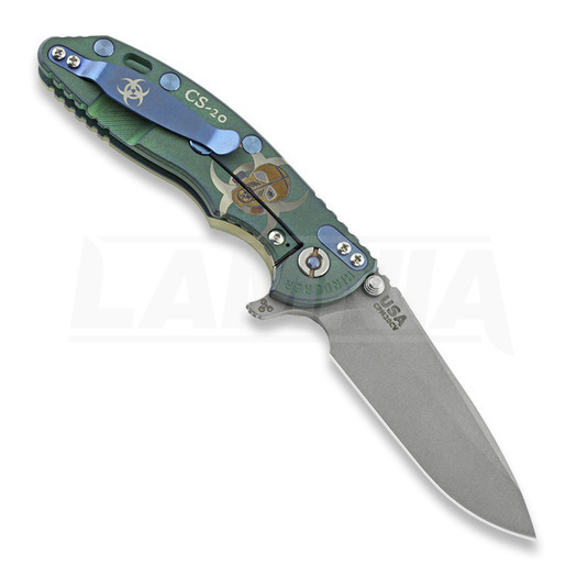 Hinderer XM-18 3.5 Tri-Way Spearpoint Containment Series fällkniv