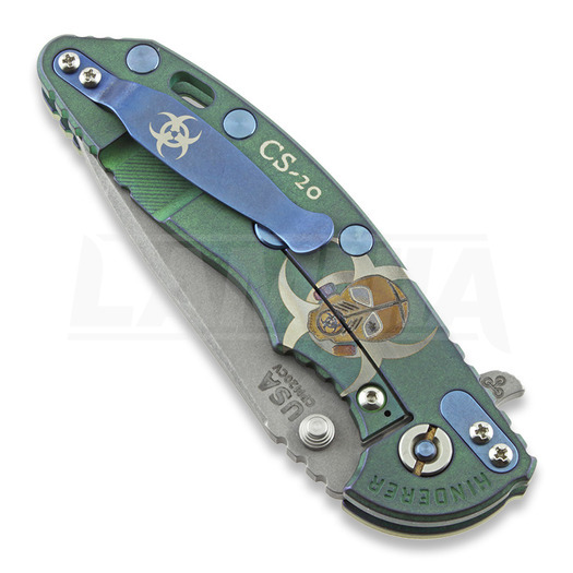 Hinderer XM-18 3.5 Tri-Way Spearpoint Containment Series foldekniv