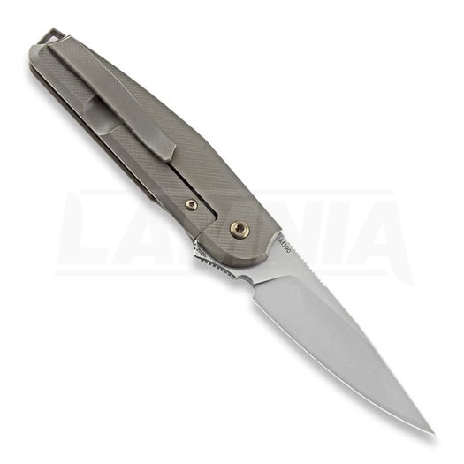 Cheburkov Colibri M390 折り畳みナイフ, Bronze Titanium