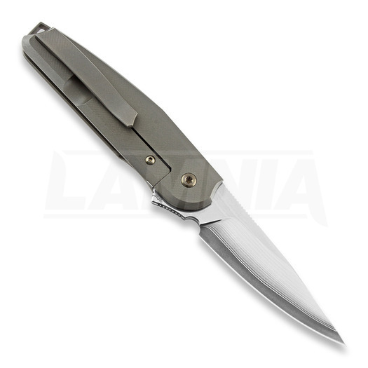 Cheburkov Colibri Laminate fällkniv, Bronze Titanium