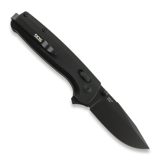 มีดพับ SOG Terminus XR G10, ดำ SOG-TM1027-BX