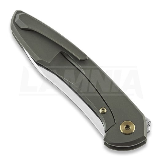 Cheburkov Mini Russkiy Laminate fällkniv, Bronzed Titanium